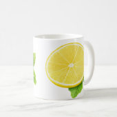 Mug Citron et menthe (Devant droit)