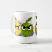 Mug Citron grincheux Lime grincheuse (Devant gauche)