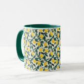 Mug Citron jaune clair méditerranéen (Devant gauche)