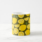 Mug Citron Jaune Moderne Amusant mignon (Centre)