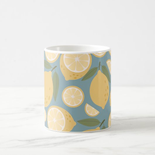 Mug Citron jaune Motif (Centre)