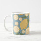 Mug Citron jaune Motif (Gauche)