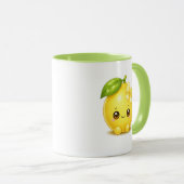 Mug Citron Mignon Kawaii (Devant droit)