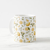 Mug Citron - Motif - Aquarelle (Devant gauche)