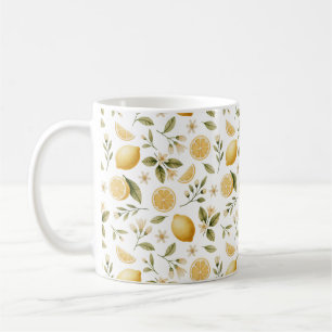 Mug Citron - Motif - Aquarelle
