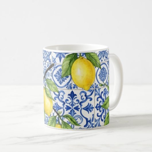 Mug Citron sicilien (Devant droit)