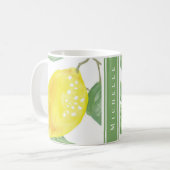 Mug Citronnier traditionnel Personnalisé (Devant gauche)