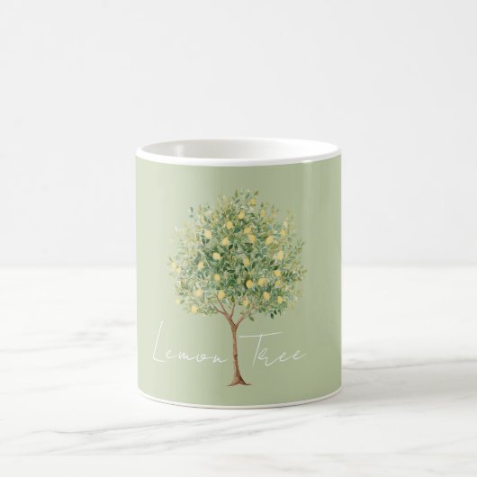 Mug Citronnier Vert Jaune (Centre)