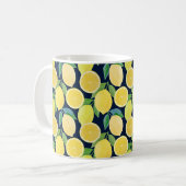 Mug Citrons aquarelle : Illustration Motif fraîche (Devant gauche)