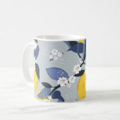 Mug Citrons colorés : Motif Floral Citrus (Devant gauche)