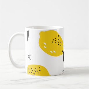 Mug Citrons de New York : découpes Vintages