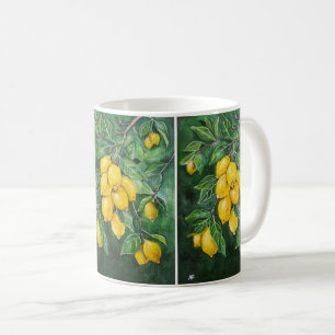 Mug Citrons dorés par Alfred Fox un jour d'hiver