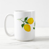 Mug Citrons et bourgeons (Gauche)