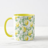 Mug Citrons et Feuille (Gauche)