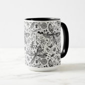 Mug Citrons et feuilles (Devant droit)