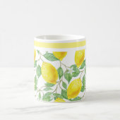 Mug Citrons et Feuilles de Citrus Café (Centre)