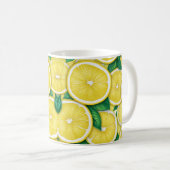 Mug Citrons frais et doux (Devant droit)
