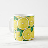 Mug Citrons frais et doux (Devant gauche)