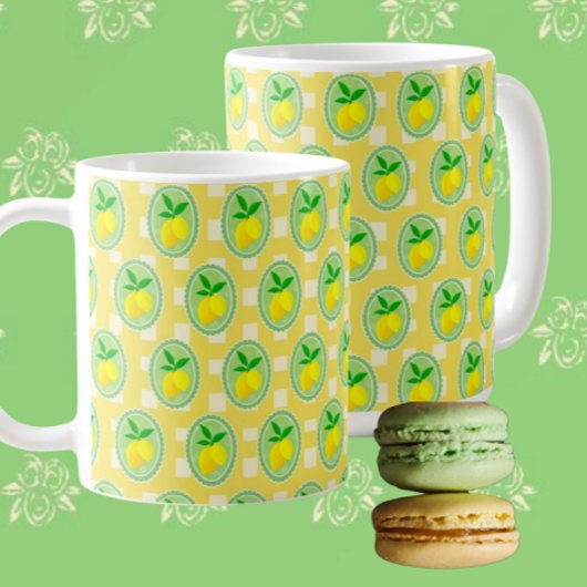Mug Citrons jaunes