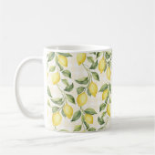 Mug Citrons jaunes frais (Gauche)