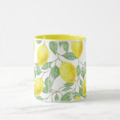 Mug Citrons jaunes sur la vigne (Centre)