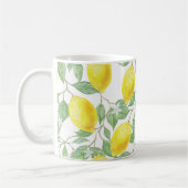 Mug Citrons jaunes sur vigne (Gauche)