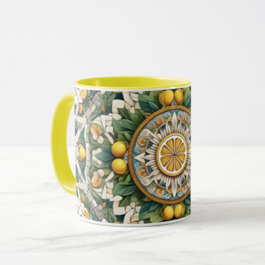Mug Citrons siciliens (Devant gauche)