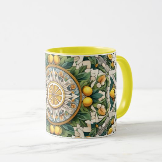 Mug Citrons siciliens (Devant droit)