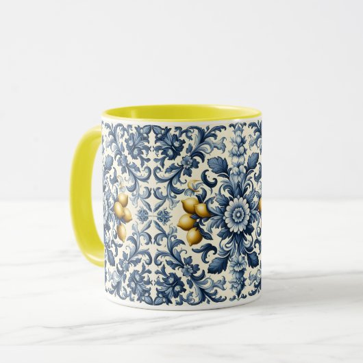 Mug citrons siciliens (Devant gauche)