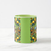 Mug Citrons siciliens Trinacria Design (Centre)