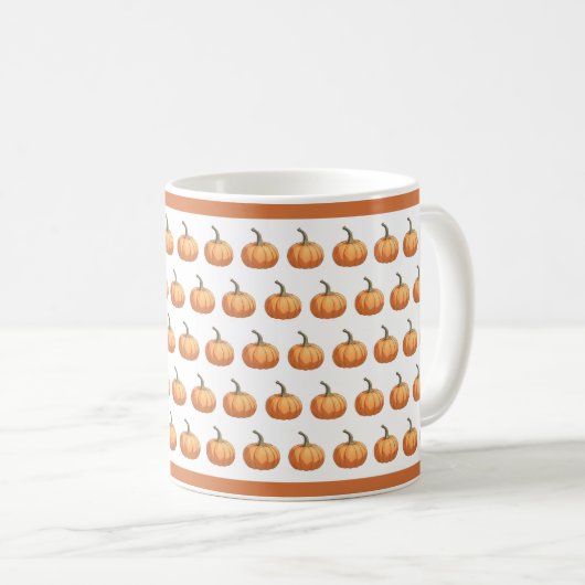 Mug Citrouille (Devant droit)