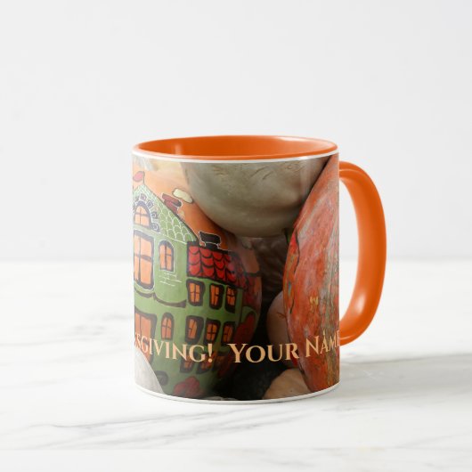 Mug Citrouille (Devant droit)