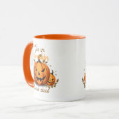 Mug Citrouille à propos (Devant gauche)