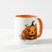 Mug Citrouille à propos (Devant droit)