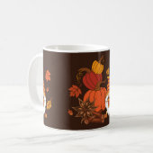 Mug Citrouille, anis étoilé, bâtonnets de cannelle, fe (Devant gauche)