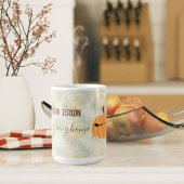 Mug Citrouille automne feuillage saison de fils