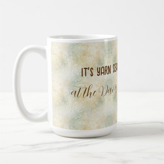 Mug Citrouille automne feuillage saison de fils (Gauche)