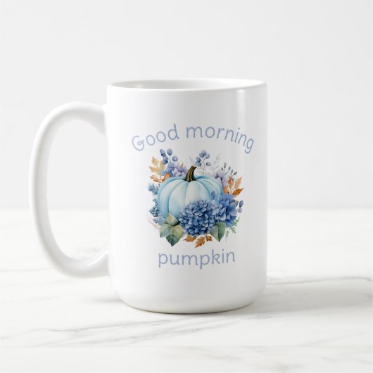 Mug Citrouille bleu (Gauche)