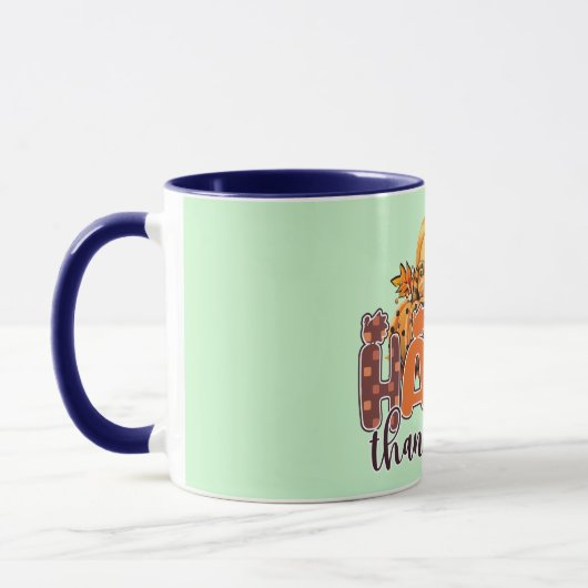 Mug Citrouille bon thanksgiving (Gauche)