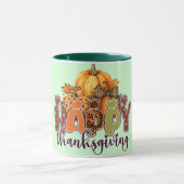 Mug Citrouille bon thanksgiving (Centre)