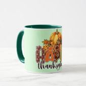 Mug Citrouille bon thanksgiving (Devant gauche)
