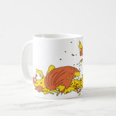 Mug Citrouille brisé (Devant gauche)