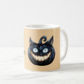 Mug Citrouille Chat Noir (Devant droit)