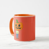 Mug citrouille chef chibi garçon (Devant gauche)