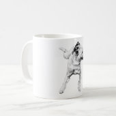 Mug Citrouille-Chemin, Oreilles vers le haut (Devant gauche)