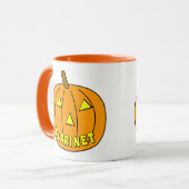 Mug Citrouille Clarinet Halloween (Devant gauche)