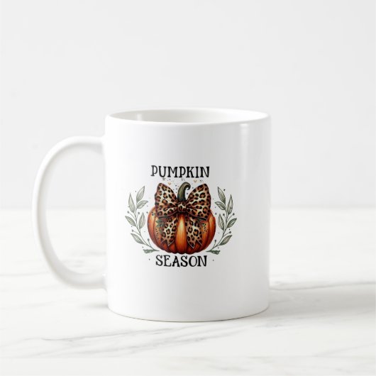 Mug Citrouille Coquette (Gauche)