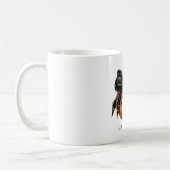 Mug Citrouille Coquette Avec Ruban D'automne (Gauche)