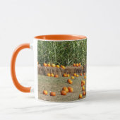 Mug Citrouille, Corn et Hay Automne de la récolte Phot (Gauche)