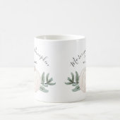 Mug Citrouille d'aquarelle du Citrouille du matin avec (Centre)